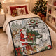 Christmas Coloring Blanket for Adults - 50 x 60 in